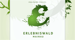 Desktop Screenshot of erlebniswald-mainau.de